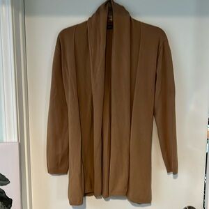 Zara Knit Cardigan Sweater with Tie Size Medium